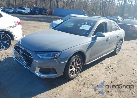 2021 Audi A4 Premium 40 Tfsi Quattro S Tronic from USA, damaged, VIN WAUABAF44MN012656